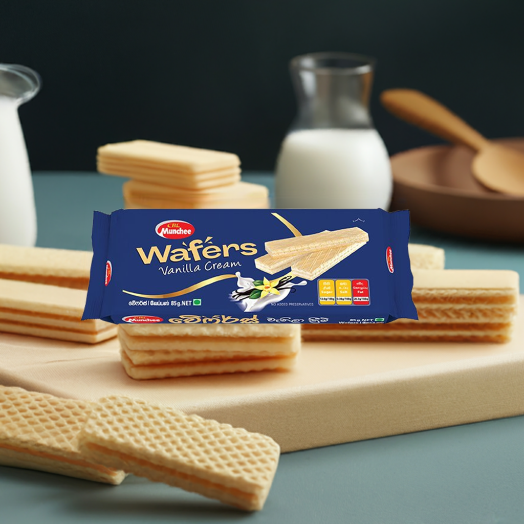 CBL Munchee Vanilla Cream Wafers