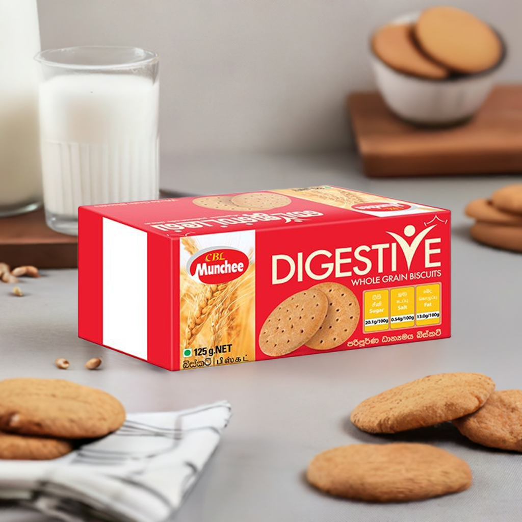 CBL Munchee Digestive Biscuits 125g
