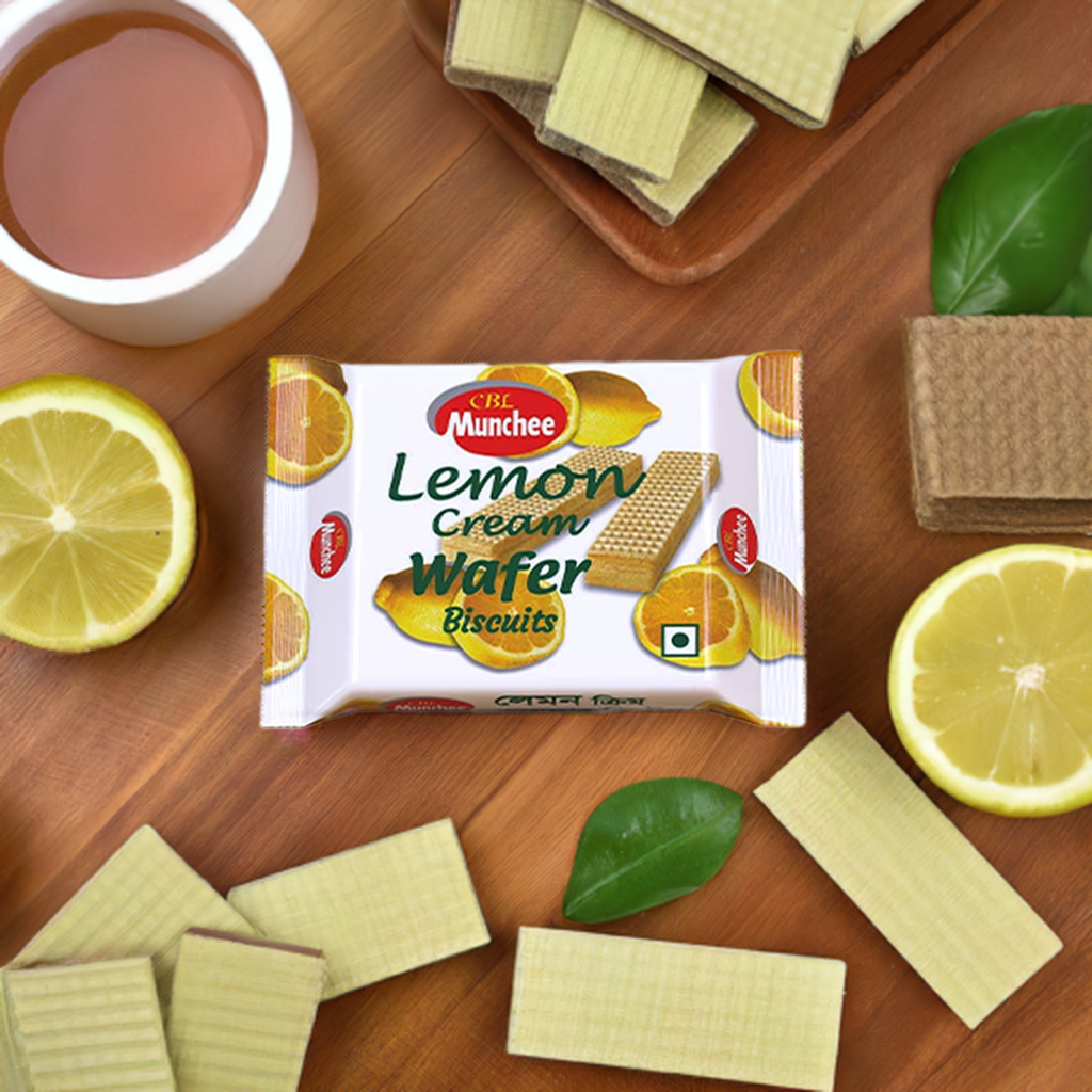 CBL Munchee Lemon Cream Wafers