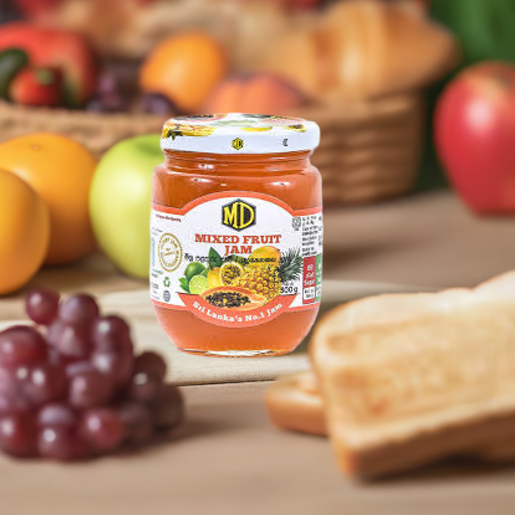 MD Mixed Fruit No Added Suger Jam 330g