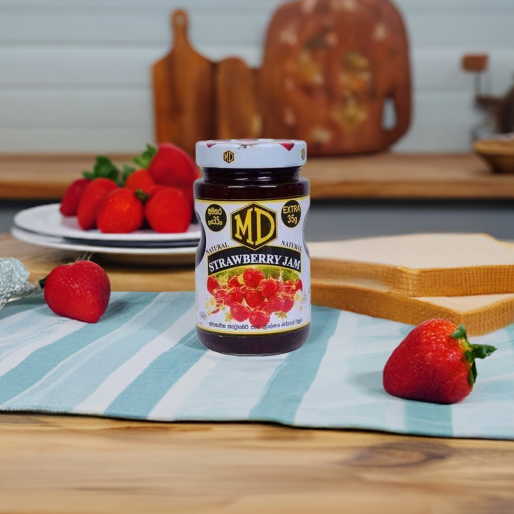 MD Natural Strawberry Jam 500g