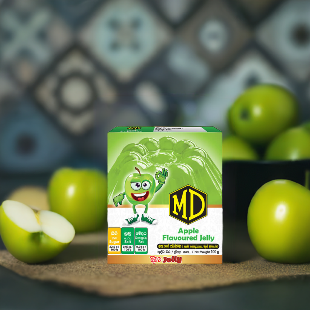 MD Apple Flavoured Jelly 100g