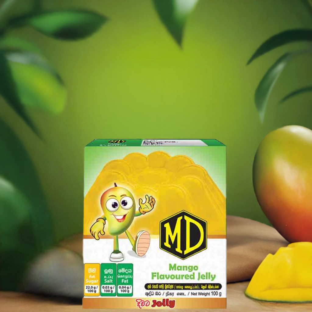 MD Mango Flavoured Jelly Crystals 100g