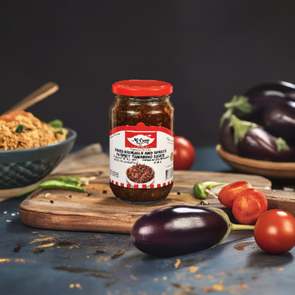 Mc Currie Fried Brinjals & Tamrind Sauce 330g