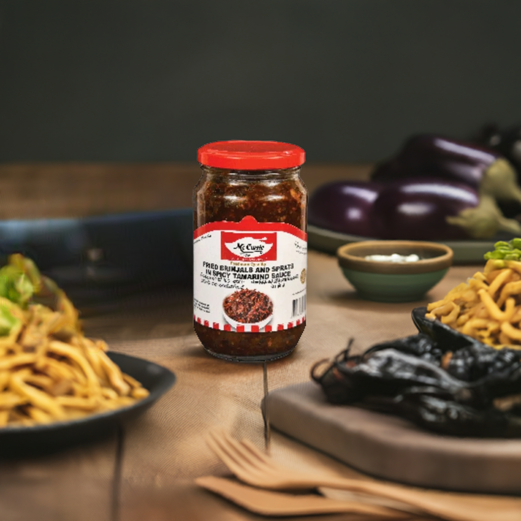 Mc Currie Fried Brinjals & Tamrind Sauce 330g