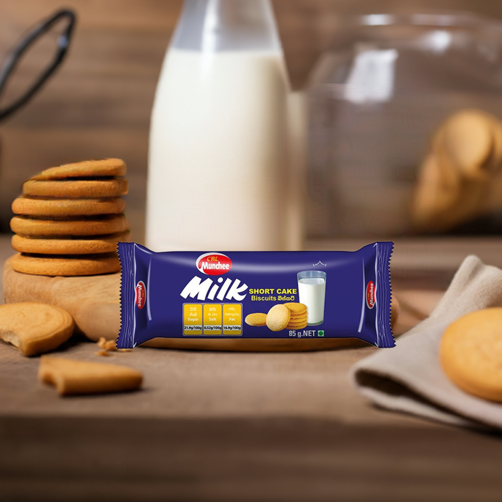 CBL Munchee Milk Short Cake Biscuits