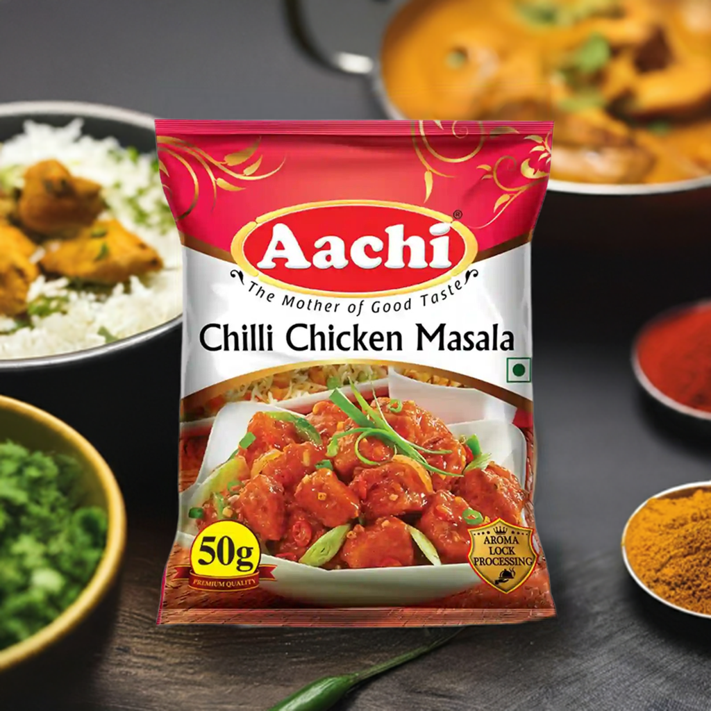 Aachi Chilli Chicken Masala 50g