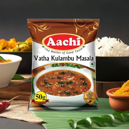 Aachi Vatha Kulambu Masala 50g