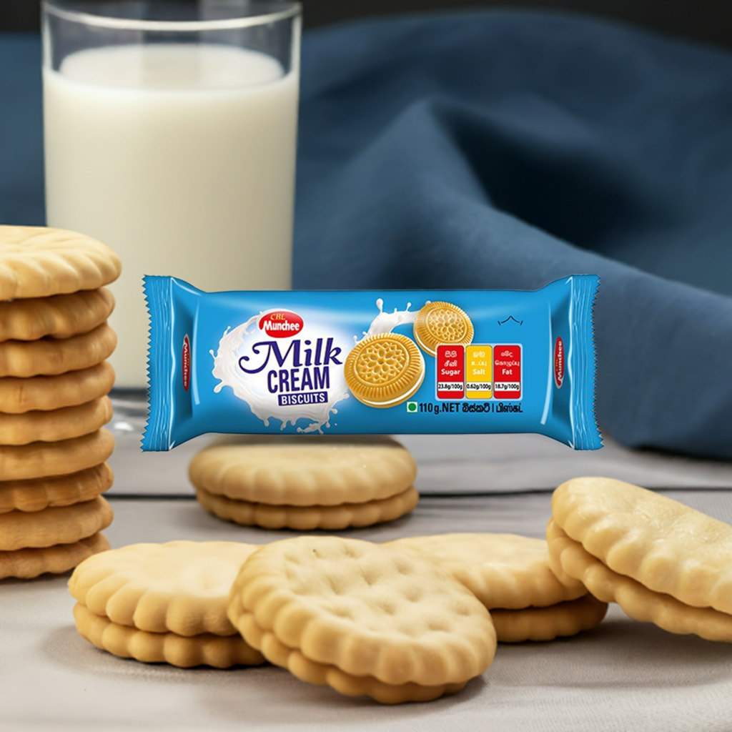 CBL Munchee Milk Cream Biscuits