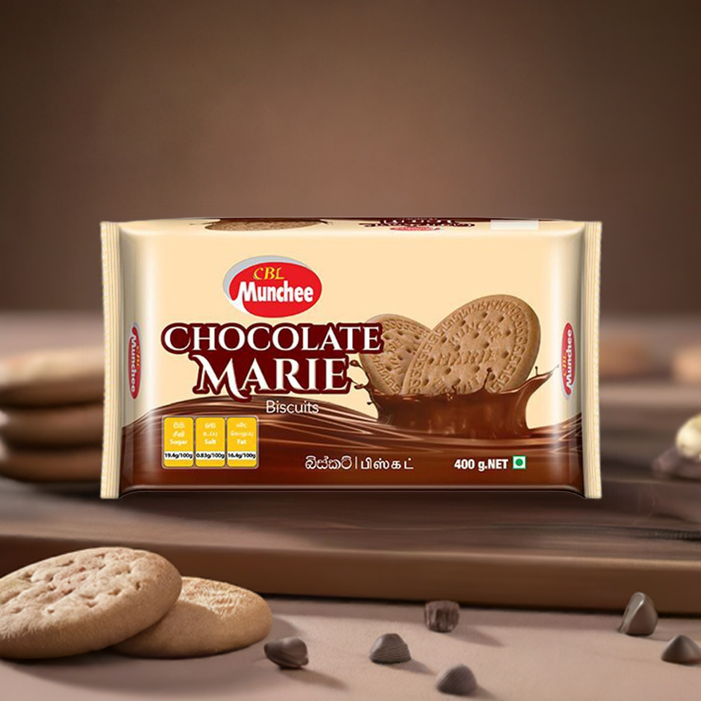 Munchee Label CBL Munchee Chocolate Marie – Maharaja Super