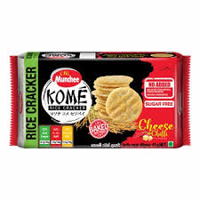 CBL Munchee Kome Rice Cracker Cheese & Chilli 55g