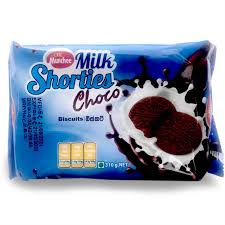 CBL Munchee Milk Shorties Choco Biscuits