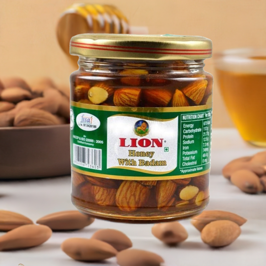 Lion Badam In Honey 300g