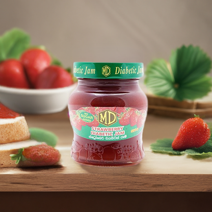 MD Strawberry Diabetic Jam 330g