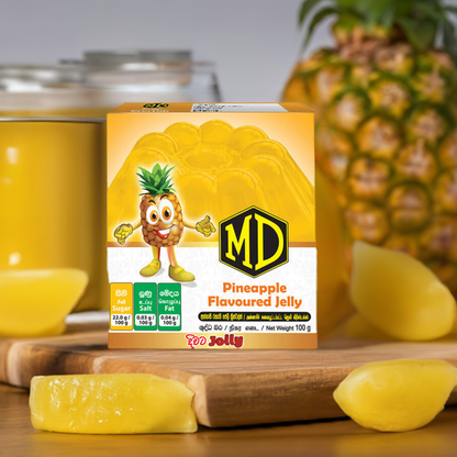 MD Pineapple Flavoured Jelly 100g