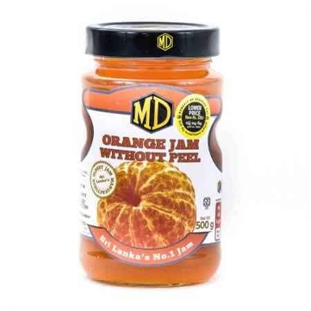 MD Orange Jam Without Peel 500g