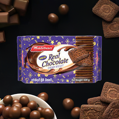 Maliban Real  Chocolate Cream Biscuits