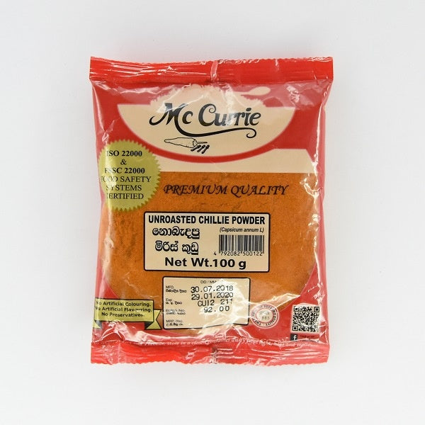 Mc Currie Unroasted Chilli Powder 500g