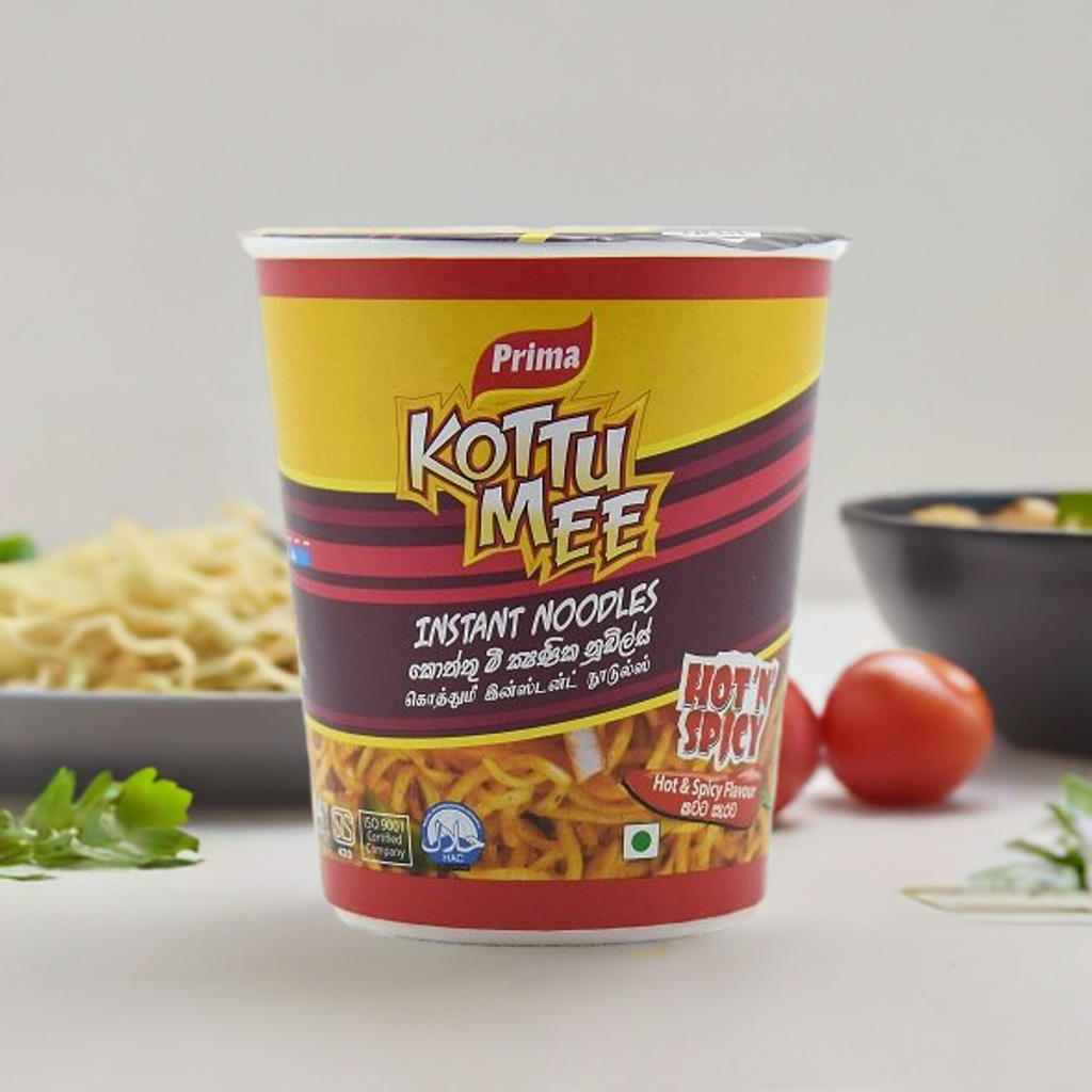 Prima Kottu Mee Hot & Spicy Noodles Cup 90g