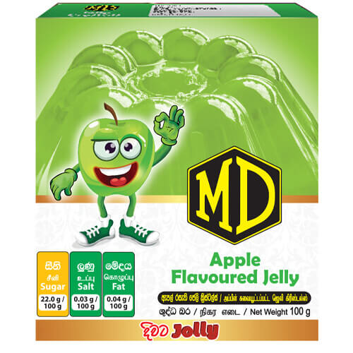 MD Apple Flavoured Jelly 100g