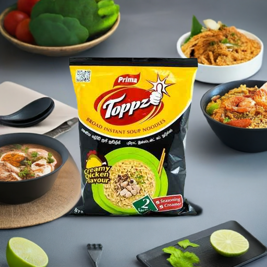 Prima Toppz Creamy Chicken Noodles 87g